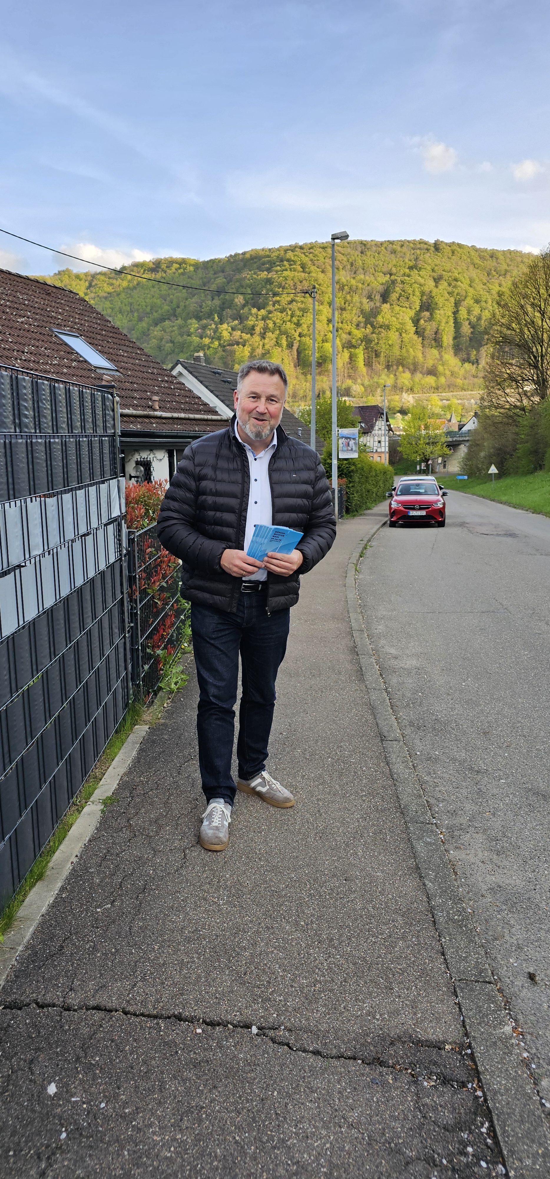 Wahlwerbung von Haus zu Haus